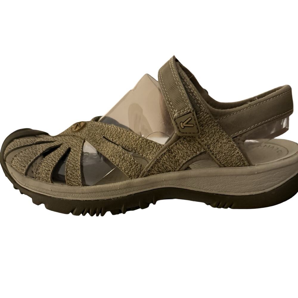 KEEN Rose Sandal Women's Size 9.5 Tan Comfort Water Ready Hiking Sport Shoe - Picture 9 of 16